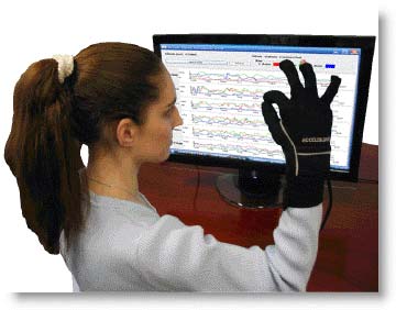 motion capture glove visualizer